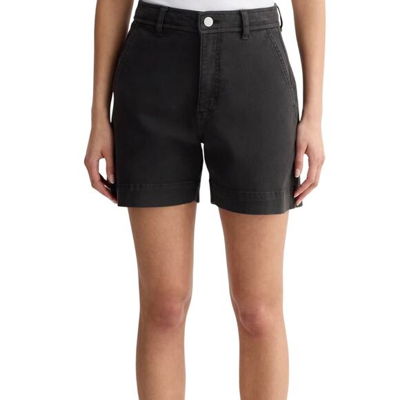 Everlane 10 high rise heavyweight cotton twill utility shorts SH 2896 - Picture 1 of 11